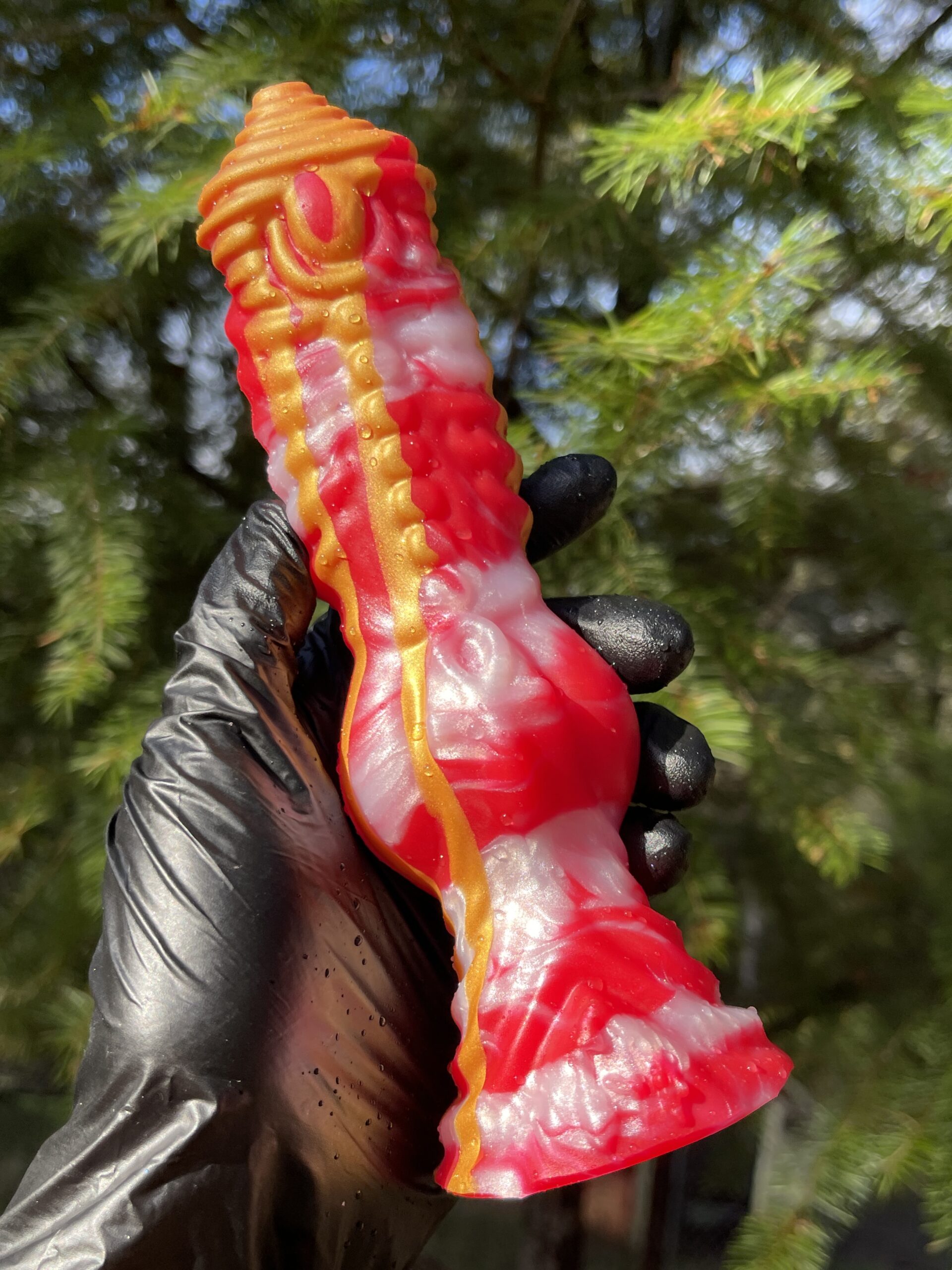 Anubis 8 inch 00-50 shore medium firmness color CHRISTMAS CANDY